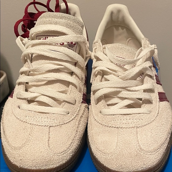 Adidas Spezial Cream with Burgundy Stripes - Picture 6 of 6